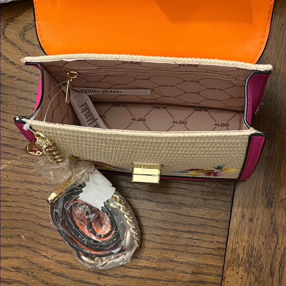 Aldo Poldice Floral Embroidered Satchel, NWOT‎ - Picture 11 of 15